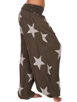 Women's Chinos Bloomers Harem Pants Full Length Fashion Streetwear Street Daily Light Blue Light Green S M Fall Winter -Outlet Suit Skirt Fit Store addyys1695367999618