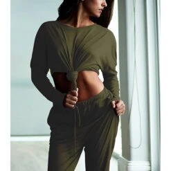 Women's Tracksuit Sweatsuit Drawstring Athleisure Long Sleeve Polyester Soft Running Jogging Sportswear Activewear Black Rosy Pink Watermelon / Sweatshirt / Stretchy -Outlet Suit Skirt Fit Store anhwxd1666857978197