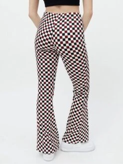 Women's Bell Bottom Pants Trousers Full Length Fashion Streetwear Street Daily Flared Pants Style 6 Flared Pants Style 1 S M Fall Winter -Outlet Suit Skirt Fit Store bvfwzs1695792140891