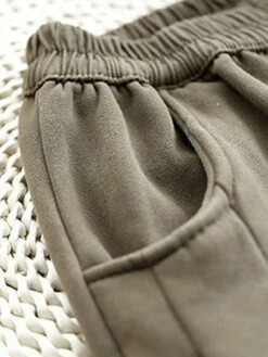 Women's Baggy Harem Pants Full Length Baggy Micro-elastic Fashion Streetwear Outdoor Street Thickened Black Fleece Ginger Yellow Plus Velvet Thick L 100-115 Catties XL 115-130 Catties Fall Winter 16 Women's Baggy Harem Pants Full Length Baggy Micro-elastic Fashion Streetwear Outdoor Street Thickened Black Fleece Ginger Yellow Plus Velvet Thick L 100-115 Catties XL 115-130 Catties Fall Winter -Outlet Suit Skirt Fit Store bzxoev1692182870280