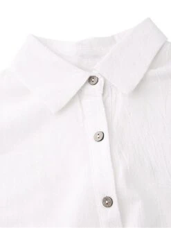 Women's Jumpsuit Button Pocket Solid Color Shirt Collar Basic Daily Vacation Regular Fit Short Sleeve Black White Khaki S M L Spring -Outlet Suit Skirt Fit Store cmgypu1675910465285