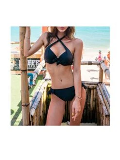 Women's Swimwear Bikini 2 Piece Normal Swimsuit 2 Piece Push Up Sexy Pure Color Black White Red Royal Blue Padded Scoop Neck Bathing Suits New Beach Wear Sexy 9 Women's Swimwear Bikini 2 Piece Normal Swimsuit 2 Piece Push Up Sexy Pure Color Black White Red Royal Blue Padded Scoop Neck Bathing Suits New Beach Wear Sexy -Outlet Suit Skirt Fit Store cxzfmj1651140203347