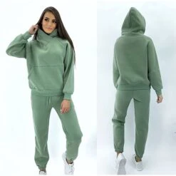 Women's Tracksuit Sweatsuit 2 Piece Athletic Winter Long Sleeve Thermal Warm Breathable Moisture Wicking Fitness Running Jogging Sportswear Activewear Solid Colored Black Pink Light Grey