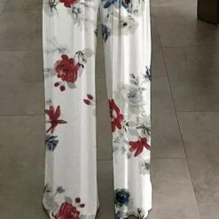 Women's Jumpsuit Lace Print Floral Crew Neck Elegant Daily Holiday Straight Regular Fit Sleeveless Beige White S M L Spring -Outlet Suit Skirt Fit Store djctiw1651128819649