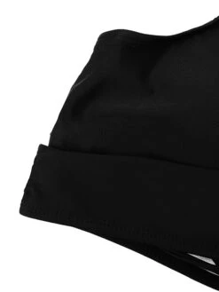 Women's Swimwear Bikini 2 Piece Plus Size Swimsuit Ruched Backless 2 Piece Open Back Slim Camouflage Pure Color Orange Padded V Wire Bathing Suits New Vacation Fashion -Outlet Suit Skirt Fit Store djicmn1657705914573