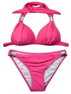 Women's Swimwear Bikini 2 Piece Normal Swimsuit Halter 2 Piece Open Back Sexy Pure Color Black Royal Blue Blue Sky Blue Halter V Wire Bathing Suits Sexy Vacation Fashion 26 Women's Swimwear Bikini 2 Piece Normal Swimsuit Halter 2 Piece Open Back Sexy Pure Color Black Royal Blue Blue Sky Blue Halter V Wire Bathing Suits Sexy Vacation Fashion -Outlet Suit Skirt Fit Store dofefk1650877054163