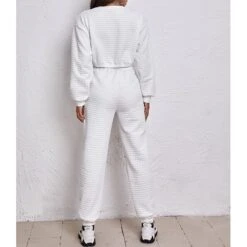 Women's Tracksuit Sweatsuit 2 Piece Athletic Winter Long Sleeve Thermal Warm Breathable Moisture Wicking Fitness Running Jogging Sportswear Activewear Solid Colored White Light Grey 13 Women's Tracksuit Sweatsuit 2 Piece Athletic Winter Long Sleeve Thermal Warm Breathable Moisture Wicking Fitness Running Jogging Sportswear Activewear Solid Colored White Light Grey -Outlet Suit Skirt Fit Store drityw1693374715383