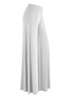 Women's Basic Essential Yoga Culottes Wide Leg Palazzo Slacks Wide Leg Full Length Pants Sports Outdoor Daily Stretchy Solid Color High Waist Slim Sapphire Wine Pink Green White S M L XL XXL -Outlet Suit Skirt Fit Store eajmrm1643186654075