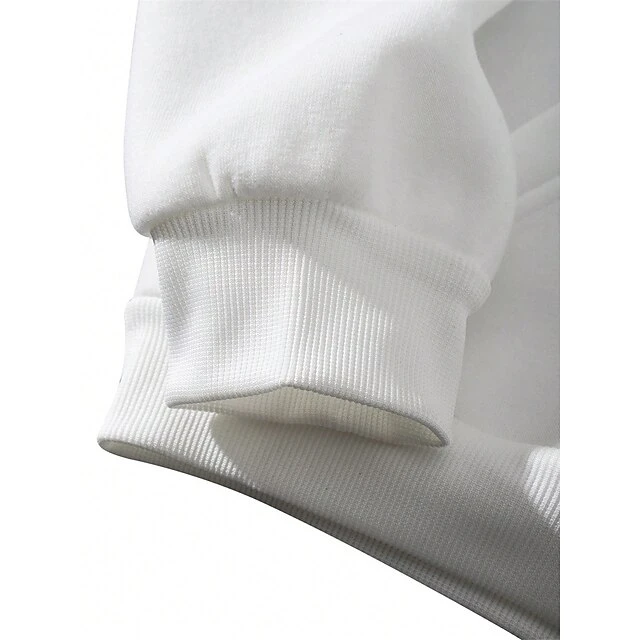 Women's Hoodie Sweatshirt Pullover Pocket Drawstring Long Sleeve Hoodie Athletic Athleisure Winter Thermal Warm Breathable Moisture Wicking Fitness Gym Workout Running Sportswear Activewear White 5 Women's Hoodie Sweatshirt Pullover Pocket Drawstring Long Sleeve Hoodie Athletic Athleisure Winter Thermal Warm Breathable Moisture Wicking Fitness Gym Workout Running Sportswear Activewear White - Image 5