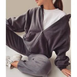 Women's Tracksuit Sweatsuit 2 Piece Full Zip Street Winter Long Sleeve Breathable Soft Running Sportswear Activewear Earth Yellow Green Blue / Casual / Athleisure -Outlet Suit Skirt Fit Store ewckel1636448421685