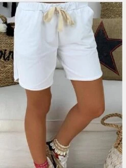 Women's Shorts Bermuda Shorts Black White Khaki Fashion Vacation Beach Side Pockets Short Comfort Plain S M L XL 2XL 6 Women's Shorts Bermuda Shorts Black White Khaki Fashion Vacation Beach Side Pockets Short Comfort Plain S M L XL 2XL -Outlet Suit Skirt Fit Store fvzvyz1678344837735