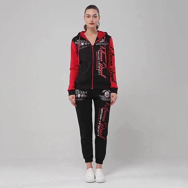 Women's Tracksuit Sweatsuit 2 Piece Full Zip Casual Winter Long Sleeve High Waist Breathable Soft Running Jogging Exercise Sportswear Activewear Graffiti Lake Blue Green Purple 14 Women's Tracksuit Sweatsuit 2 Piece Full Zip Casual Winter Long Sleeve High Waist Breathable Soft Running Jogging Exercise Sportswear Activewear Graffiti Lake Blue Green Purple - Image 14