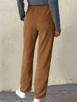 Women's Chinos Pants Trousers Full Length Split Micro-elastic High Waist Fashion Streetwear Street Daily ArmyGreen Black S M Fall Winter 11 Women's Chinos Pants Trousers Full Length Split Micro-elastic High Waist Fashion Streetwear Street Daily ArmyGreen Black S M Fall Winter -Outlet Suit Skirt Fit Store gkvqnt1694149807720