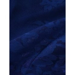 Women's Jumpsuit Lace Solid Color Round Neck Elegant Party Prom Wide Leg Regular Fit 3/4 Length Sleeve Lace Sleeves Green Black Blue S M L Fall -Outlet Suit Skirt Fit Store gmzwfy1644473989297