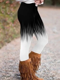 Women's Leggings Full Length Fashion Soft Daily Vacation Transparent White Black Grey S M All Seasons -Outlet Suit Skirt Fit Store hrazqv1693986938922