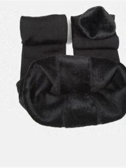 Women's Fleece Pants Tights Leggings Full Length Stretchy Fashion Casual Daily Black Wine One-Size -Outlet Suit Skirt Fit Store iuaogz1663219929212