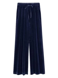 Women's Wide Leg Pants Trousers Full Length Fashion Streetwear Outdoor Street Wine Black M L Fall Winter -Outlet Suit Skirt Fit Store keqcqh1693994108225