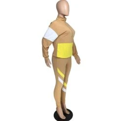 Women's Tracksuit Sweatsuit 2 Piece Casual Long Sleeve Thermal Warm Breathable Moisture Wicking Fitness Running Jogging Sportswear Activewear Color Block Violet Fluorescence+Green Black / Sweatshirt -Outlet Suit Skirt Fit Store kjidaa1663210510985