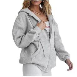 Women's Hoodie Jacket Full Zip Hoodie Solid Color Sport Athleisure Shirt Long Sleeve Warm Breathable Soft Comfortable Everyday Use Casual Athleisure Daily Activewear Outdoor / Winter 19 Women's Hoodie Jacket Full Zip Hoodie Solid Color Sport Athleisure Shirt Long Sleeve Warm Breathable Soft Comfortable Everyday Use Casual Athleisure Daily Activewear Outdoor / Winter -Outlet Suit Skirt Fit Store kwvxgq1656036185030