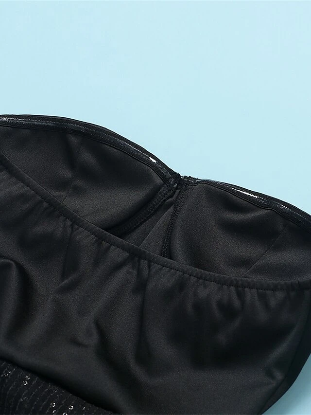 Women‘s Jumpsuit Sparkly Backless Sequin Solid Color One Shoulder Streetwear Wedding Party Regular Fit Long Sleeve Black Apricot S M L Summer 10 Women‘s Jumpsuit Sparkly Backless Sequin Solid Color One Shoulder Streetwear Wedding Party Regular Fit Long Sleeve Black Apricot S M L Summer - Image 10