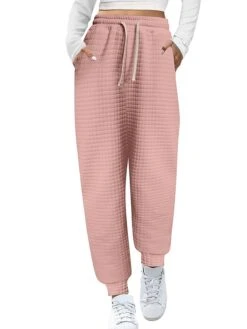 Women's Chinos Pants Trousers Full Length Fashion Streetwear Street Daily Claret Dark Grey S M Fall Winter -Outlet Suit Skirt Fit Store lszpin1693466756607