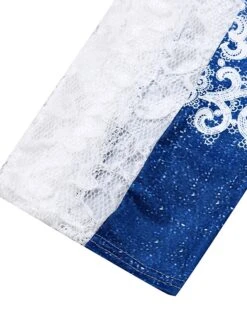 Women's Chinos Pants Trousers Leggings Full Length Faux Denim Lace Pocket Micro-elastic Streetwear Casual Daily Going Out Black Pink L XL Fall Winter -Outlet Suit Skirt Fit Store luyjbj1669281796897