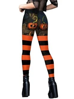 Women's Leggings Full Length Active Fashion Halloween Black Red S M Fall Winter -Outlet Suit Skirt Fit Store mahecd1696752257668