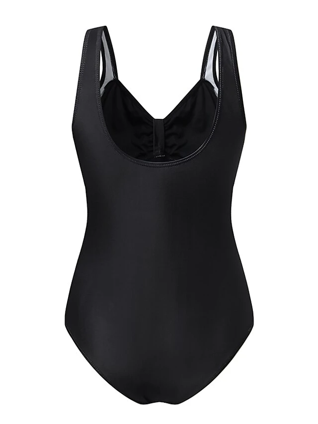 Women's Swimwear One Piece Monokini Bathing Suits Normal Swimsuit Floral Floral Print Navy Blue Blue Fuchsia Green Padded Strap Bathing Suits Sports Vacation Beach Wear 6 Women's Swimwear One Piece Monokini Bathing Suits Normal Swimsuit Floral Floral Print Navy Blue Blue Fuchsia Green Padded Strap Bathing Suits Sports Vacation Beach Wear - Image 6