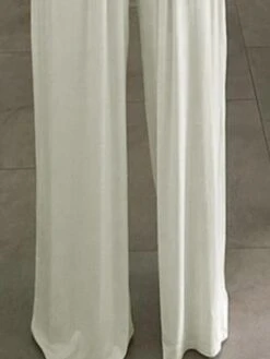 Women's Jumpsuit Print Solid Color Cold Shoulder Ordinary Daily Weekend Straight Regular Fit Short Sleeve White S M L Spring -Outlet Suit Skirt Fit Store ntkdjr1660206739779