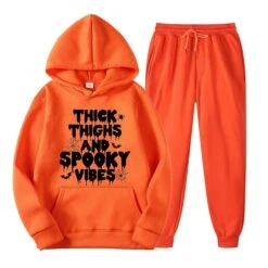 Men's Women's Unisex Tracksuit Sweatsuit 2 Piece Athletic Winter Long Sleeve Thermal Warm Breathable Moisture Wicking Fitness Gym Workout Running Sportswear Activewear White Pink Orange -Outlet Suit Skirt Fit Store ofembz1693566098241