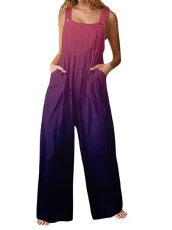 Women's Jumpsuit Pocket Floral U Neck Streetwear Daily Vacation Regular Fit Strap Pink Red Khaki S M L Summer -Outlet Suit Skirt Fit Store orqjgv1678858151901