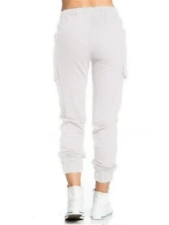 Women's Cargo Pants Sweatpants Pants Trousers Full Length Micro-elastic Mid Waist Fashion Streetwear Street Daily Deep Green Black S M Summer Fall 19 Women's Cargo Pants Sweatpants Pants Trousers Full Length Micro-elastic Mid Waist Fashion Streetwear Street Daily Deep Green Black S M Summer Fall -Outlet Suit Skirt Fit Store ouldsh1693895917572