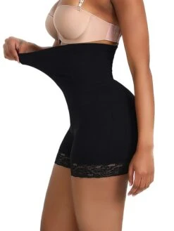 Women's Shapewear Casual / Sporty Shorts Scrunch Butt Shorts Anti Chafing Shorts Short Pants Weekend Yoga Stretchy Solid Colored Tummy Control Butt Lift High Waist Skinny Black Beige M XL 3XL -Outlet Suit Skirt Fit Store pwtgge1645499865698