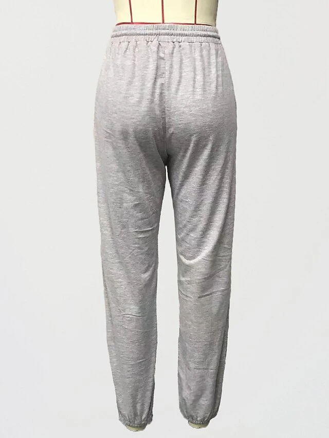 Women's Active Chinos Pants Trousers Full Length Fashion Streetwear Street Daily Gray S M Fall Winter 10 Women's Active Chinos Pants Trousers Full Length Fashion Streetwear Street Daily Gray S M Fall Winter - Image 10