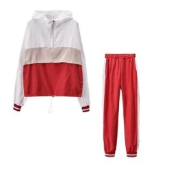 Women's Tracksuit 2 Piece Casual Long Sleeve Breathable Quick Dry Moisture Wicking Gym Workout Running Jogging Sportswear Activewear Color Block Violet Black Pink 21 Women's Tracksuit 2 Piece Casual Long Sleeve Breathable Quick Dry Moisture Wicking Gym Workout Running Jogging Sportswear Activewear Color Block Violet Black Pink -Outlet Suit Skirt Fit Store pzrpwi1692412949078