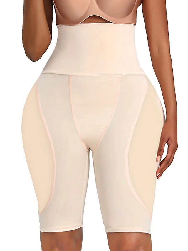 Women's Shapewear Casual / Sporty Shorts Short Pants Weekend Yoga Stretchy Solid Colored Tummy Control Butt Lift High Waist Skinny Black Beige S M L XL XXL 1 Women's Shapewear Casual / Sporty Shorts Short Pants Weekend Yoga Stretchy Solid Colored Tummy Control Butt Lift High Waist Skinny Black Beige S M L XL XXL