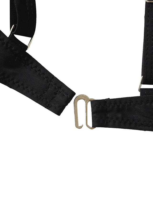 Women's Swimwear Bikini 2 Piece Normal Swimsuit Lace Up 2 Piece Push Up Sexy Color Block Black Yellow Pink Orange Halter Bathing Suits Sexy Active Beach Wear 16 Women's Swimwear Bikini 2 Piece Normal Swimsuit Lace Up 2 Piece Push Up Sexy Color Block Black Yellow Pink Orange Halter Bathing Suits Sexy Active Beach Wear - Image 16