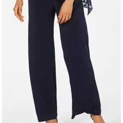 Women‘s Jumpsuit Print Crew Neck Wedding Elegant Daily Holiday Straight Regular Fit Half Sleeve Navy Blue 4XL Spring -Outlet Suit Skirt Fit Store qyhpna1658215226941