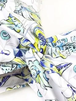 Women's Swimwear Tankini Monokini Bathing Suits Normal Swimsuit Ruched 2 Piece Floral Print Multicolor Yellow Padded Strap Bathing Suits New Hawaiian Sexy -Outlet Suit Skirt Fit Store rbsxpp1697082543366