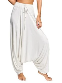 Women's Chinos Pants Trousers Full Length Fashion Streetwear Street Daily Black White S M Fall Winter