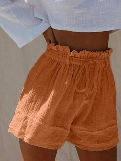 Women's Wide Leg Shorts Faux Linen White Red Blue Fashion Casual Daily Wide Leg Short Comfort Plain S M L XL 2XL 19 Women's Wide Leg Shorts Faux Linen White Red Blue Fashion Casual Daily Wide Leg Short Comfort Plain S M L XL 2XL -Outlet Suit Skirt Fit Store smwjzv1678869636565