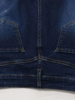 Women's Jeans Slim Pants Trousers Full Length Fashion Streetwear Street Daily Black Dark Blue S M Fall Winter -Outlet Suit Skirt Fit Store tyhgco1693986770717