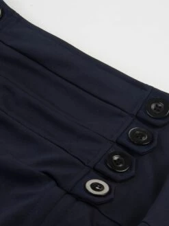 Women's Skirt Asymmetrical Polyester Lace Over Charmeuse Black Red Navy Blue Skirts Winter Ruffle Drawstring Side Button High Waist Steampunk® Retro Gothic Carnival Costumes Ladies Christmas -Outlet Suit Skirt Fit Store ugotse1635224757586