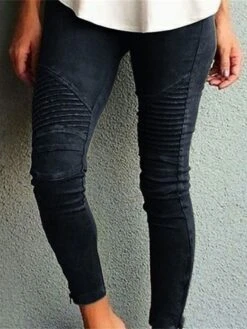 Women's Skinny Slim Pants Trousers Full Length Fashion Streetwear Outdoor Street Claret ArmyGreen S M Fall Winter -Outlet Suit Skirt Fit Store uhtyeq1697766227791