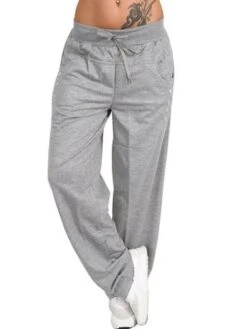 Women's Cargo Pants Sweatpants Pants Trousers Full Length Side Pockets Micro-elastic Mid Waist Casual / Sporty Athleisure Casual Weekend Black Navy Blue S M Summer Spring &Fall 12 Women's Cargo Pants Sweatpants Pants Trousers Full Length Side Pockets Micro-elastic Mid Waist Casual / Sporty Athleisure Casual Weekend Black Navy Blue S M Summer Spring &Fall -Outlet Suit Skirt Fit Store uvkhvg1657539643308