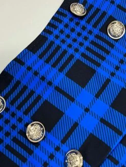 Women's Skirt Christmas Plaid Skirt Mini Red Yellow Blue Fuchsia Skirts Pleated Print Fashion Daily S M L -Outlet Suit Skirt Fit Store uymlbq1697717288066