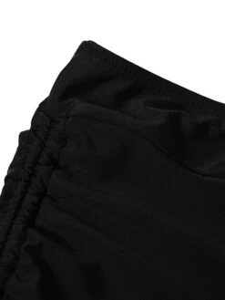 Women's Swimwear Bikini 2 Piece Plus Size Swimsuit Ruched Backless 2 Piece Open Back Slim Camouflage Pure Color Orange Padded V Wire Bathing Suits New Vacation Fashion -Outlet Suit Skirt Fit Store vgttuu1657705909790