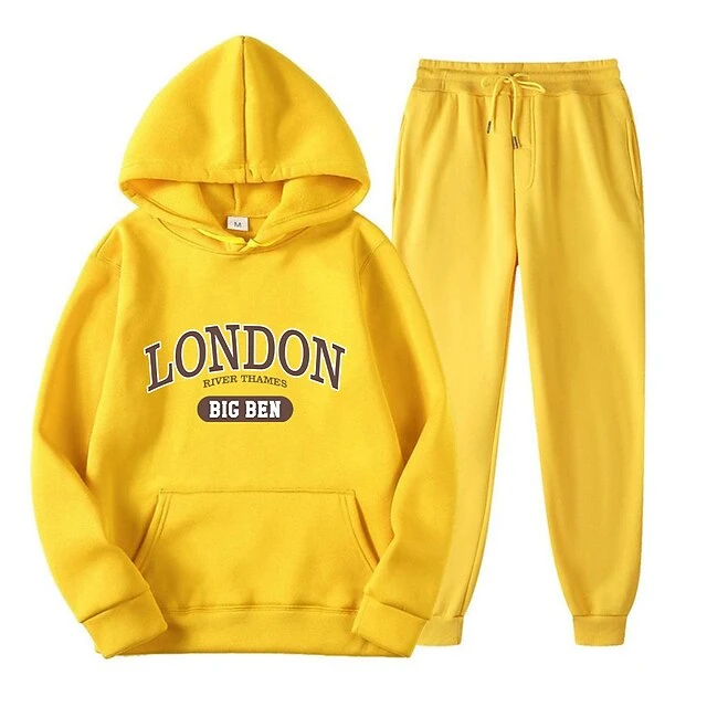 Women's Tracksuit Sweatsuit 2 Piece Athletic Winter Long Sleeve Thermal Warm Breathable Moisture Wicking Fitness Gym Workout Running Sportswear Activewear Black White Yellow 7 Women's Tracksuit Sweatsuit 2 Piece Athletic Winter Long Sleeve Thermal Warm Breathable Moisture Wicking Fitness Gym Workout Running Sportswear Activewear Black White Yellow - Image 7