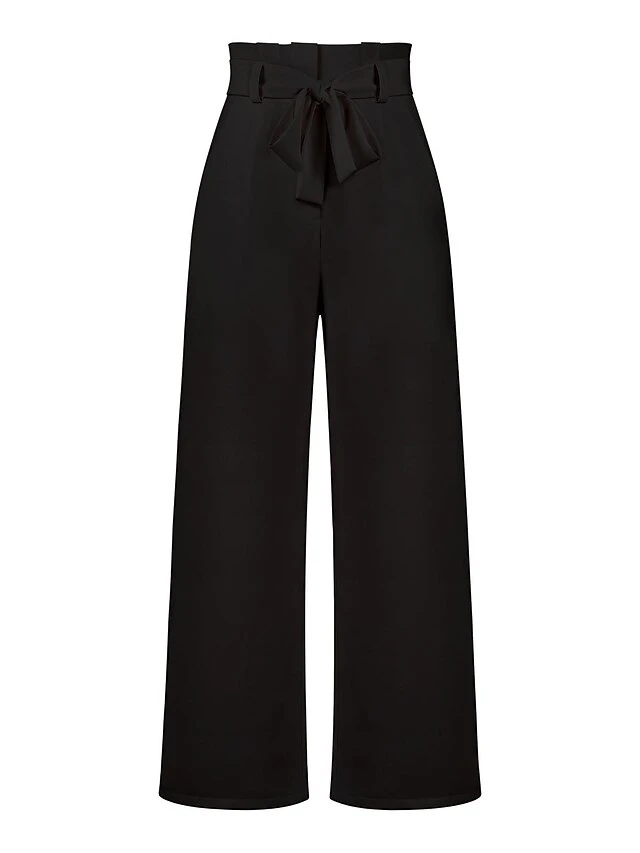European And American Fashion New Workplace Women‘s Trousers Casual Wild Wide-leg Trousers With Belt Temperament Commuter Dress Pants Summer 3 European And American Fashion New Workplace Women‘s Trousers Casual Wild Wide-leg Trousers With Belt Temperament Commuter Dress Pants Summer - Image 3