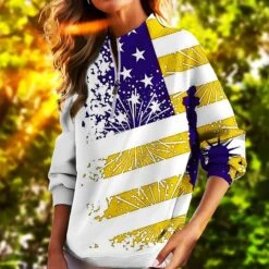 Women's Hoodie Sweatshirt 1/4 Zip Long Sleeve Outerwear Athletic Athleisure Thermal Warm Breathable Moisture Wicking Fitness Gym Workout Running Sportswear Activewear USA Light Yellow Yellow Red -Outlet Suit Skirt Fit Store ykalyk1691549320208